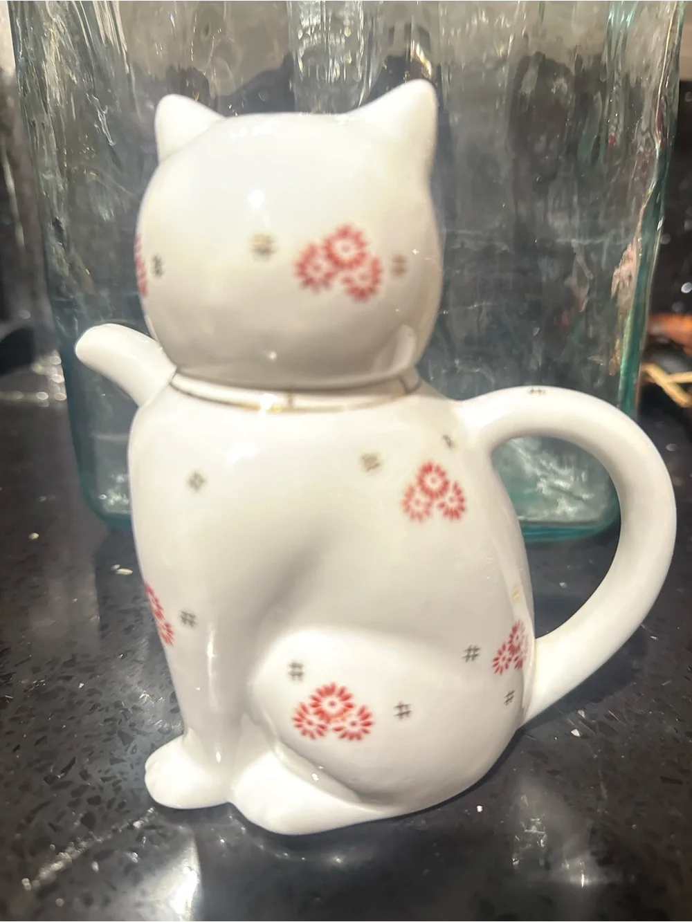 Ceramic White Cat Creamer - Decorative Pets Cat Creamer